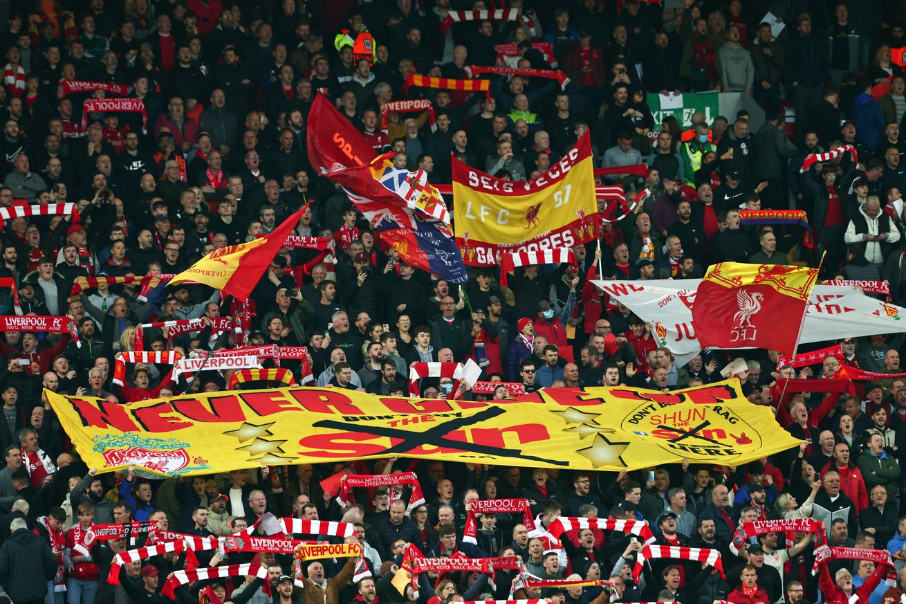 Liverpool FC v SL Benfica Quarter Final Leg Two - UEFA Champions League